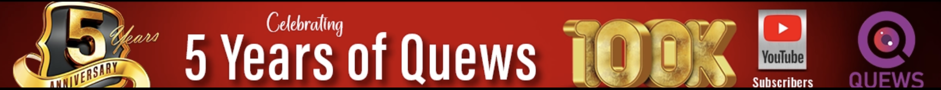 Celebrating 5 years of Quews — 100K YouTube subscribers